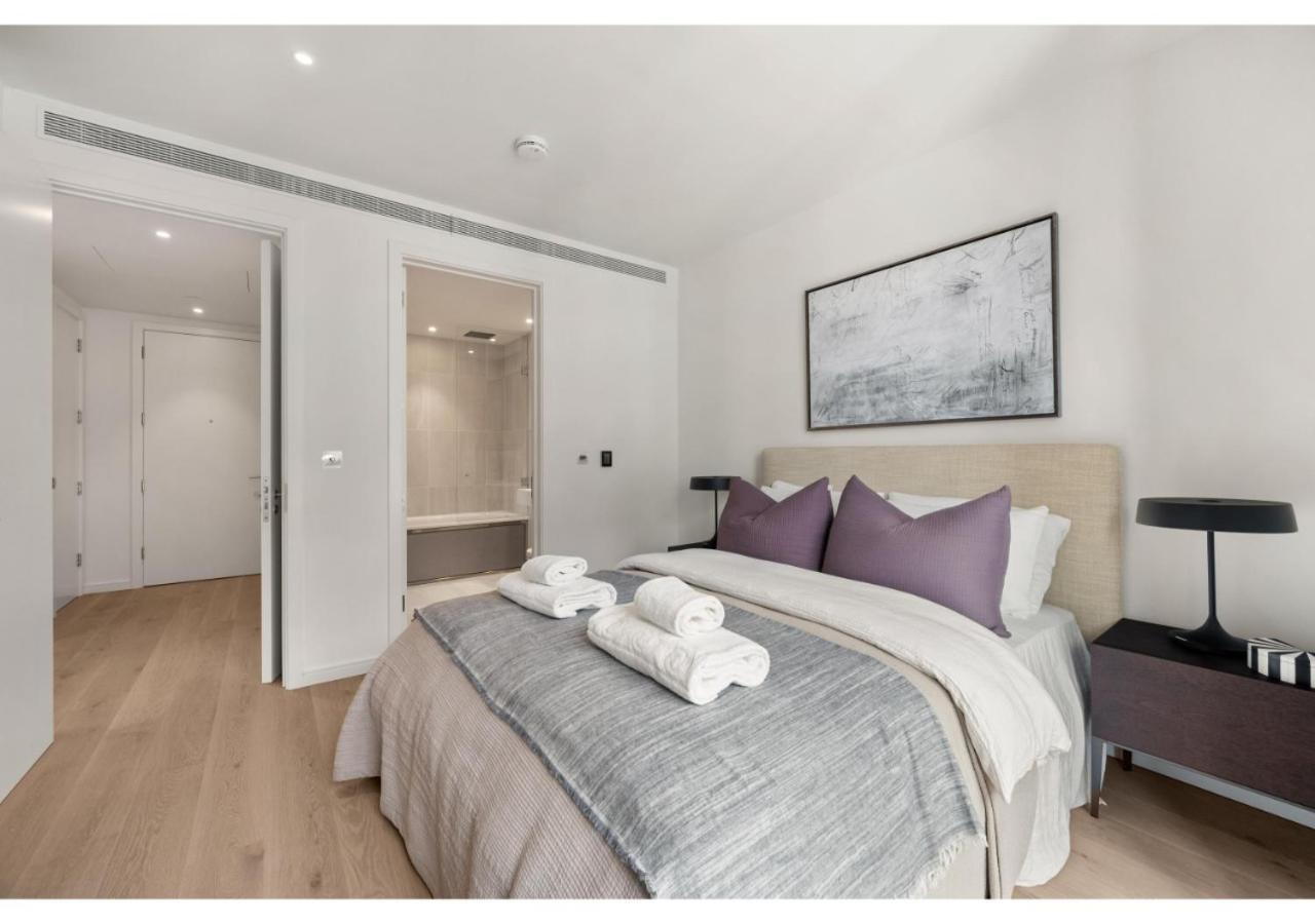 Elegant And Modern Apartments In Canary Wharf Right Next To Thames Лондон Екстериор снимка