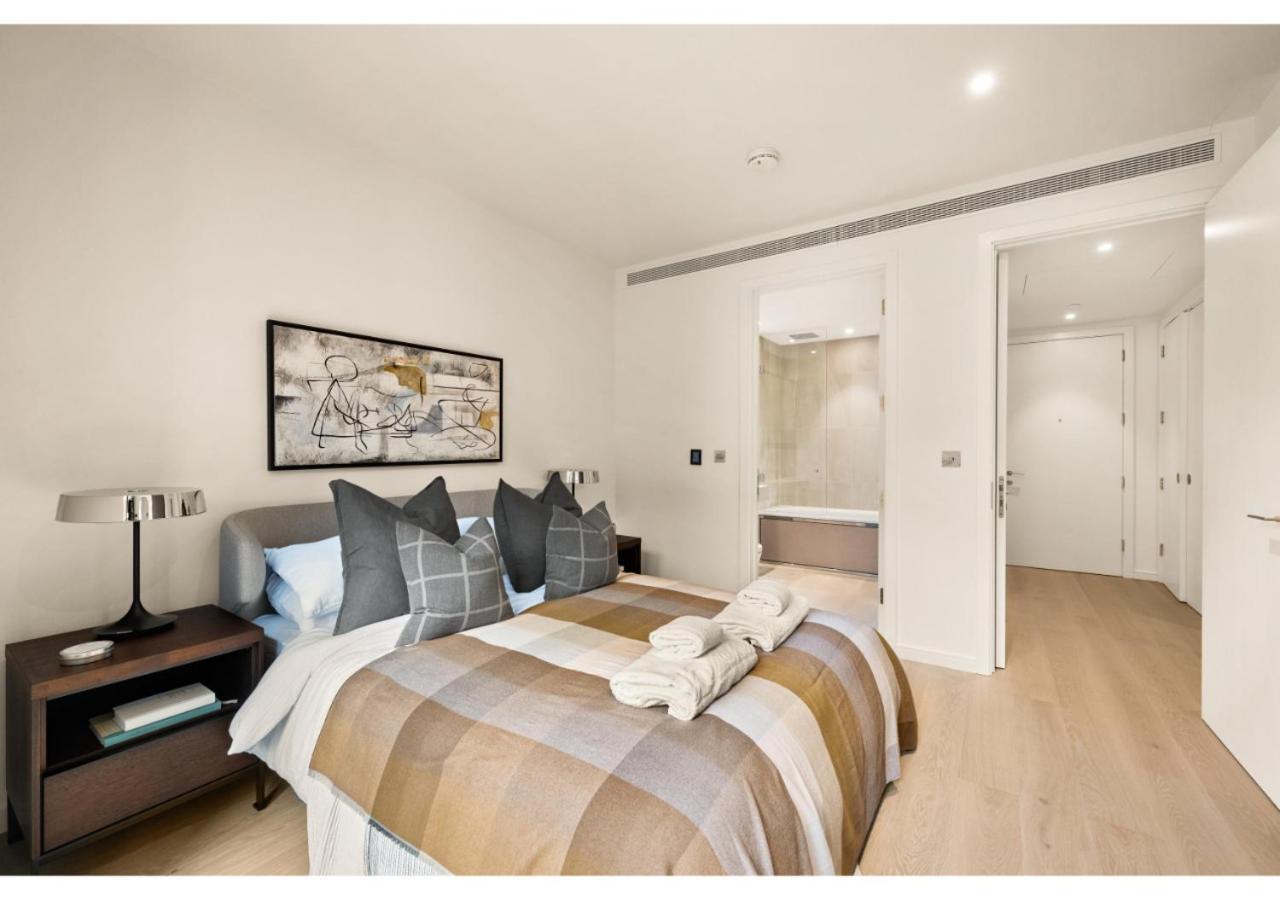 Elegant And Modern Apartments In Canary Wharf Right Next To Thames Лондон Екстериор снимка