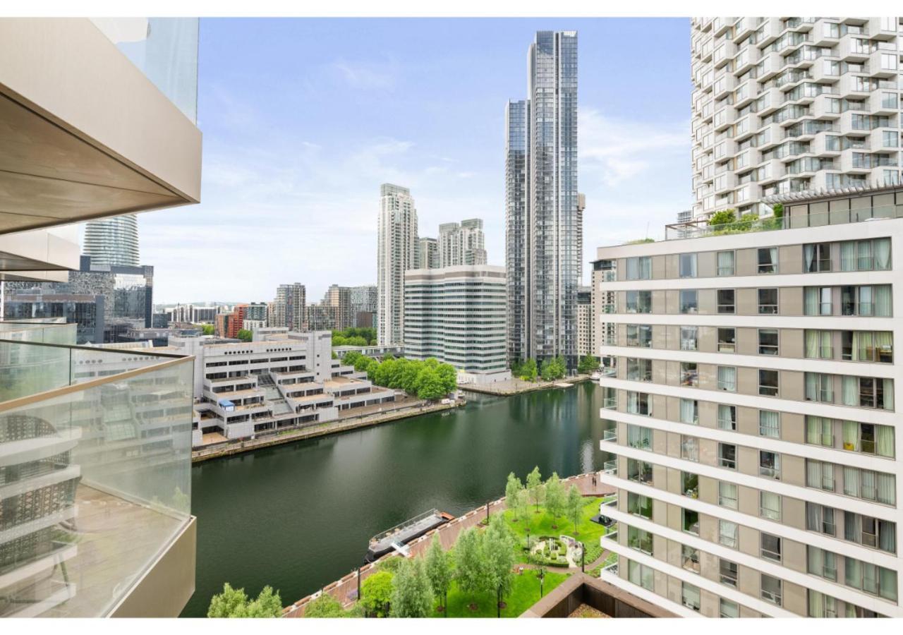 Elegant And Modern Apartments In Canary Wharf Right Next To Thames Лондон Екстериор снимка