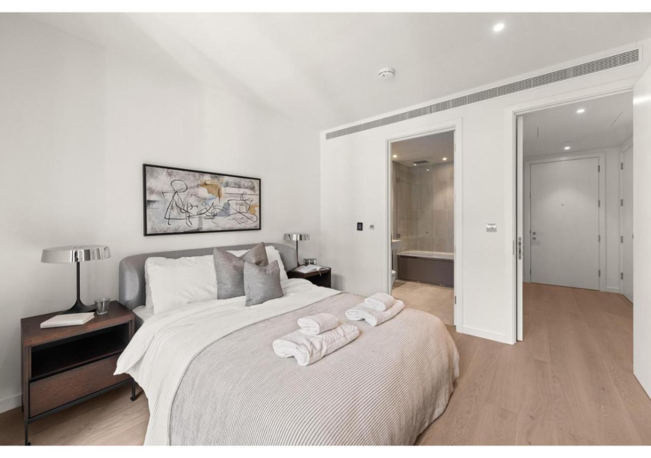 Elegant And Modern Apartments In Canary Wharf Right Next To Thames Лондон Екстериор снимка
