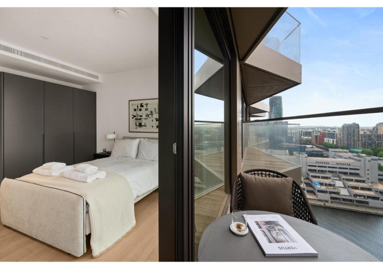 Elegant And Modern Apartments In Canary Wharf Right Next To Thames Лондон Екстериор снимка