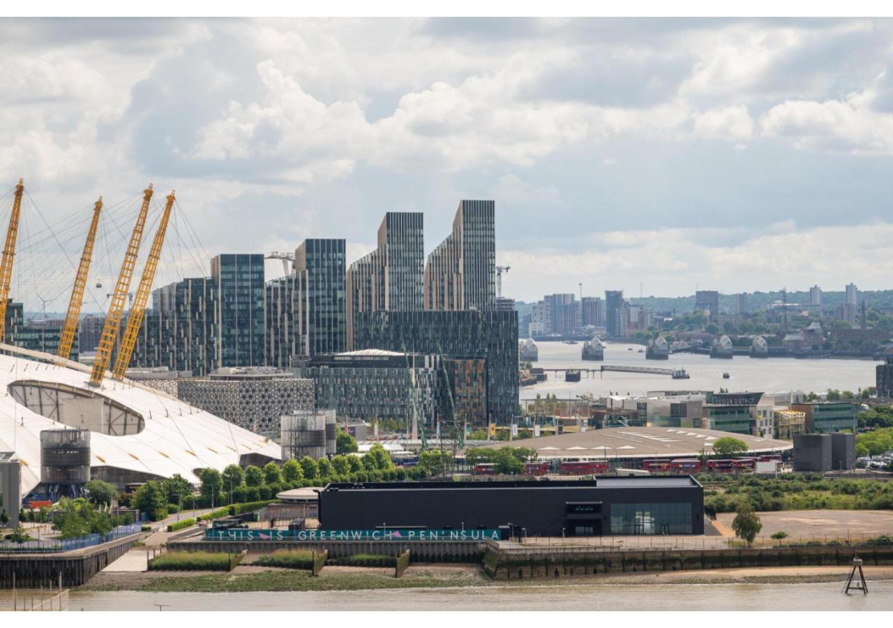 Elegant And Modern Apartments In Canary Wharf Right Next To Thames Лондон Екстериор снимка