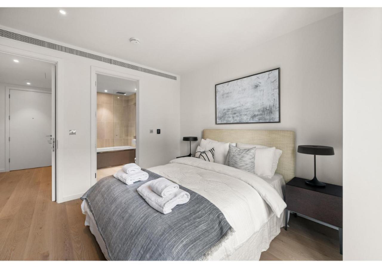Elegant And Modern Apartments In Canary Wharf Right Next To Thames Лондон Екстериор снимка