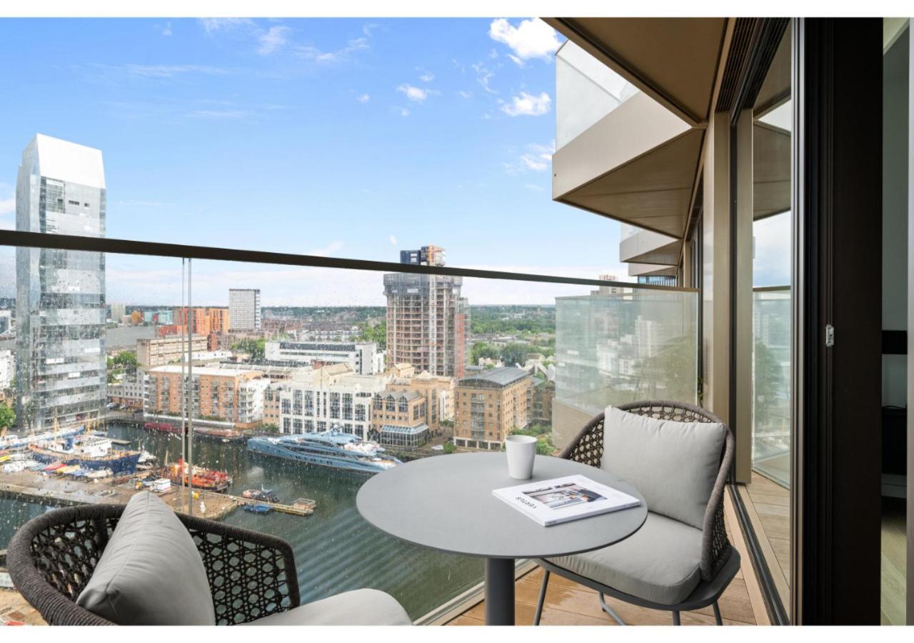 Elegant And Modern Apartments In Canary Wharf Right Next To Thames Лондон Екстериор снимка