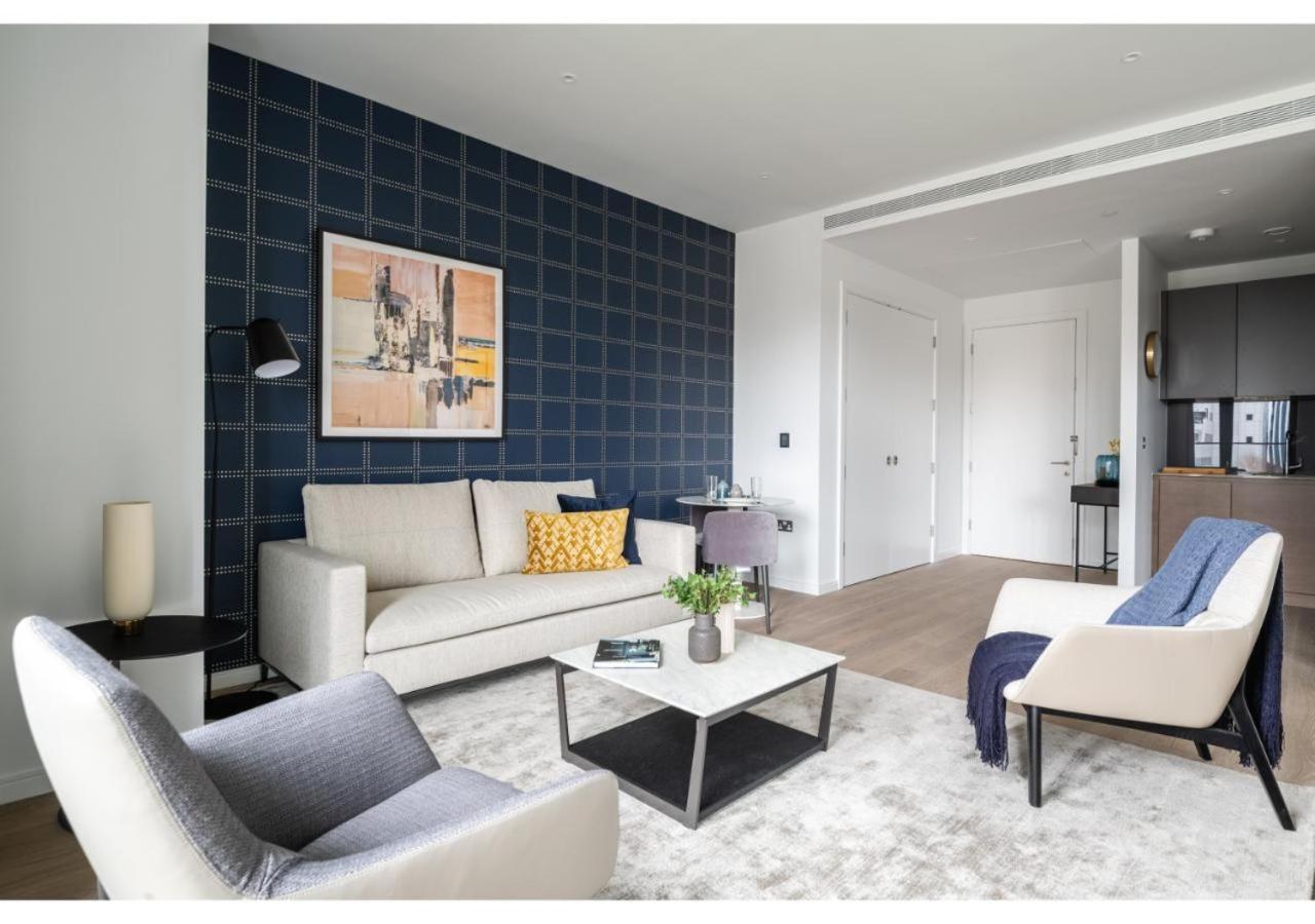 Elegant And Modern Apartments In Canary Wharf Right Next To Thames Лондон Екстериор снимка
