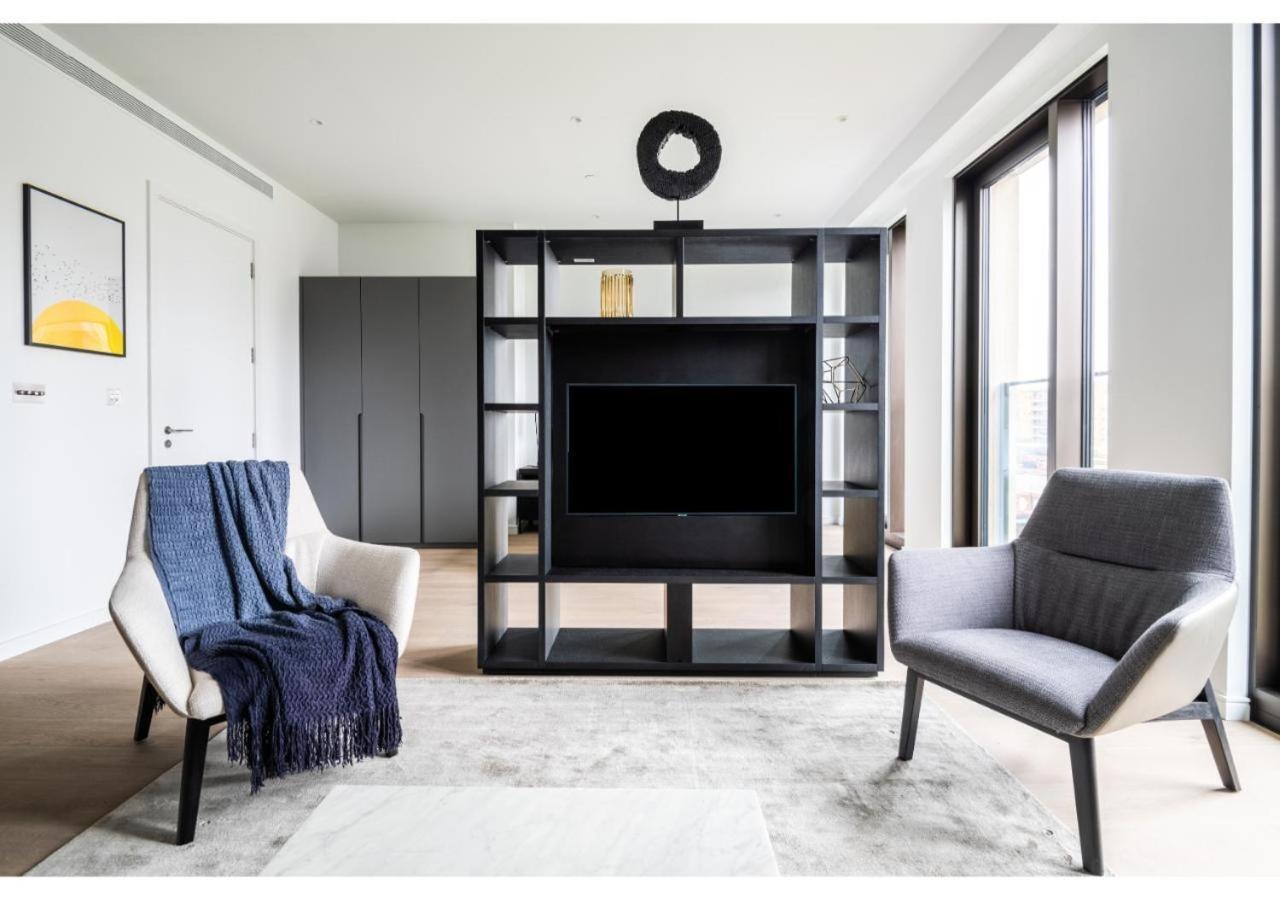 Elegant And Modern Apartments In Canary Wharf Right Next To Thames Лондон Екстериор снимка