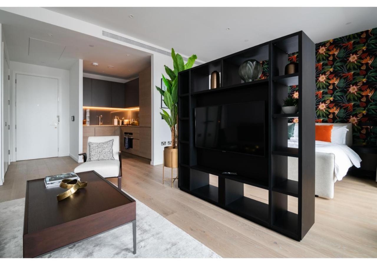 Elegant And Modern Apartments In Canary Wharf Right Next To Thames Лондон Екстериор снимка